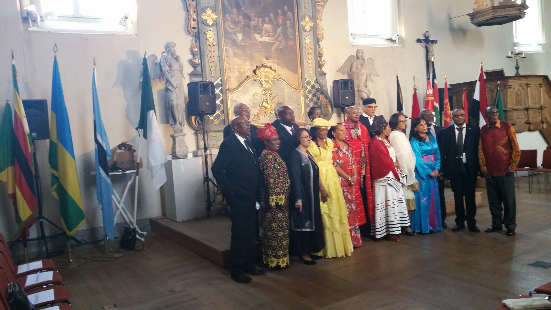 Ambassadors and dignitaries at Africa Day 2017 in Stockholm